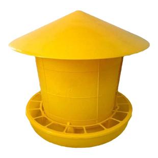 40公斤加厚养鸡鸭鹅用加大料桶食桶喂食器养殖设备养鸡用品饲料桶