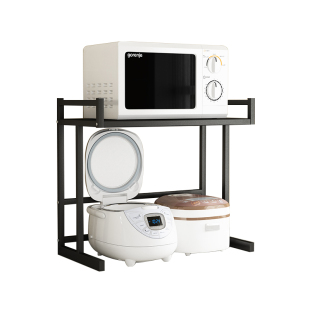 电饭锅架子厨房台面微波炉小烤箱置物架小尺寸空气炸锅定制调料桌