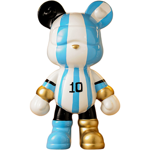 暴力熊摆件客厅轻奢高档大号手办电视柜酒柜玄关家居高级感装饰品