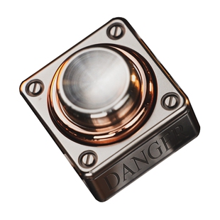 EDC文玩玩吾乐志EDC决策司令废土科技按钮指尖陀螺金属玩具解压