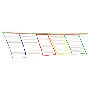 西藏金字经幡彩旗隆达观音财申文殊百字明度母莲师五色绸布20面