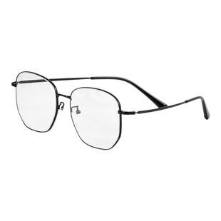 160mm60码眼镜框纯钛大胖脸加全框显脸小超轻不夹男女多边形休闲