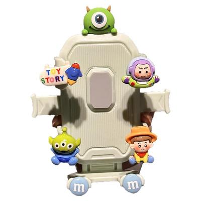 迪士尼电动车手机支架自行电瓶车外卖骑行固定导航支架遮阳小头盔