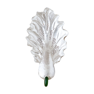 纯银时代 杨松柱制百财茶滤足银999一张打茶具茶漏过滤食用级小巧