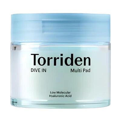 韩国Torriden桃瑞丹低分子5重玻尿酸湿敷棉片护肤品清洁去角质
