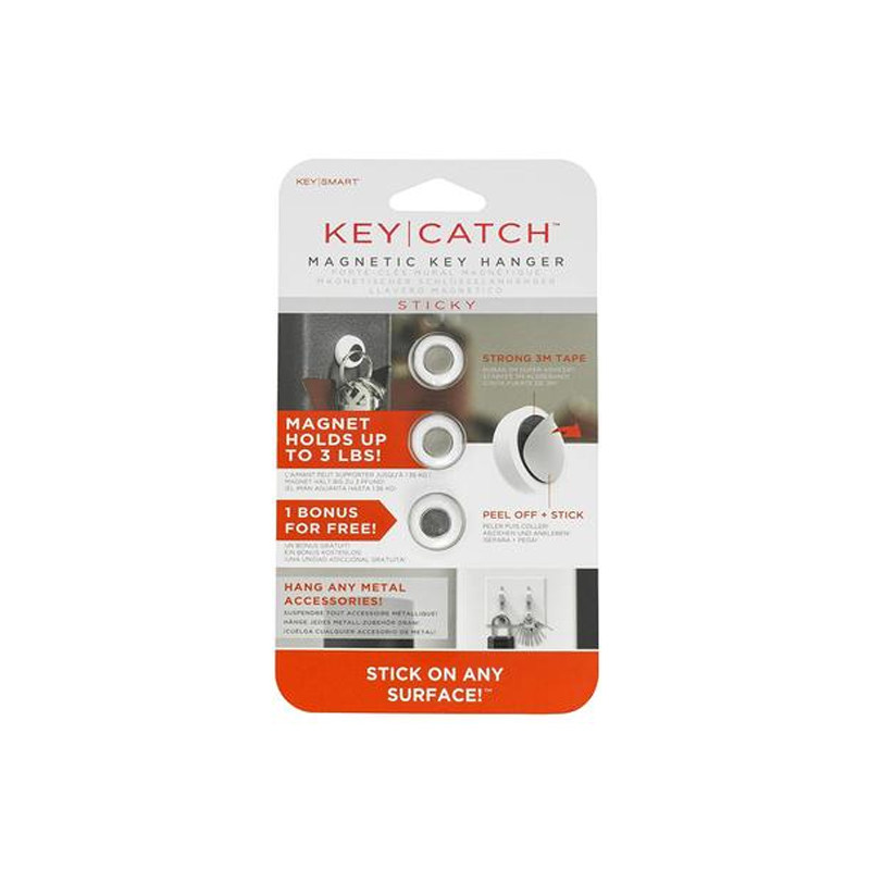 美国原装 KeyCatch | 磁力吸附钥匙悬挂系统 | KeySmart Product
