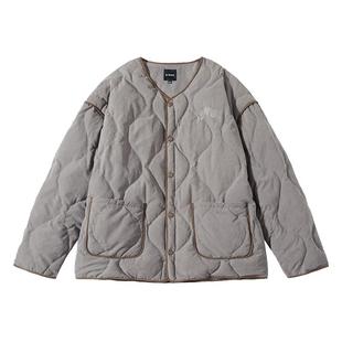 NMAX大码男装冬桃皮绒保暖短款羽绒服重工刺绣加肥加大外套