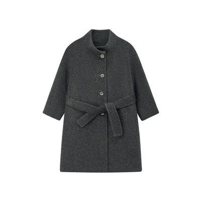 儿童双面羊毛大衣秋冬新款