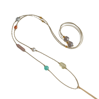 手工编织玉吊坠挂绳极细编绳