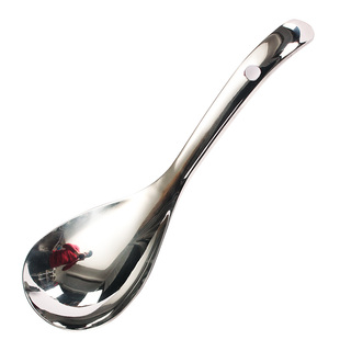 304不锈钢大号盛汤勺子大调羹粥勺分餐勺米饭勺子舀汤家用厨具