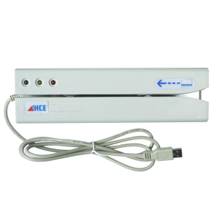 新风尚 华昌HCE302U 磁条卡读写器写卡器补磁加磁机会员卡刷卡器