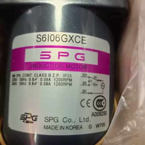 议价全新原装进口韩国SPG电机S6I06GⅩCE，功率6w定速，电压AC220