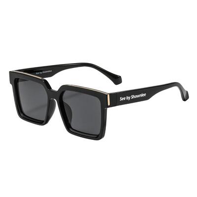 Shawnlee偏光防晒方框潮防紫外线