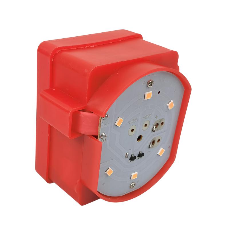 2026春节超亮灯笼LED灯红光无线电池免插LED灯笼灯芯户外防水阳台