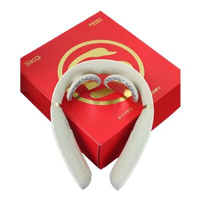 优选礼物SKG蓝牙颈部脉冲按摩