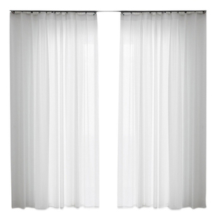 月珑纱白纱薄纱窗帘纱帘白沙透光不透人遮光纱雪纺2025年新款窗纱