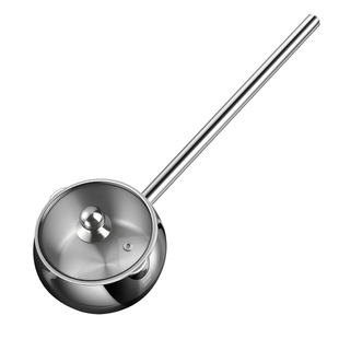 304不锈钢泼油小锅热油专用神器厨房炝油浇油烧油迷你奶锅淋油锅