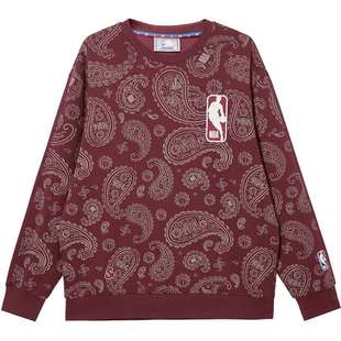 【商场爆款】杰克琼斯NBA联名男装卫衣秋冬宽松圆领上衣225333123