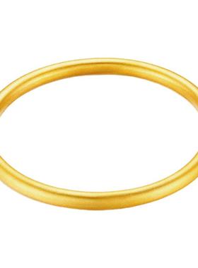 CAMIERY【新店冲量】素圈手镯 镀24K金 无负担极简风 遇水不褪色