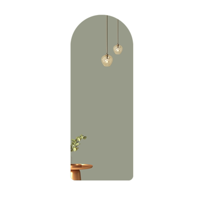 简约现代异型无框免打孔高清防爆