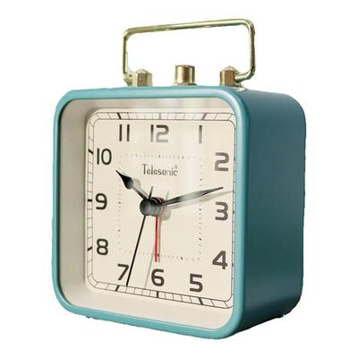 天王星静音金属闹钟学生用