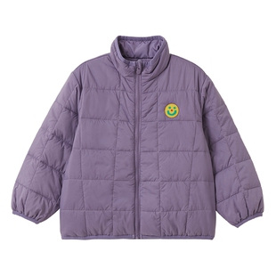 【新品】papa爬爬冬季儿童轻薄立领棉服男女童蓄热升温保暖内胆