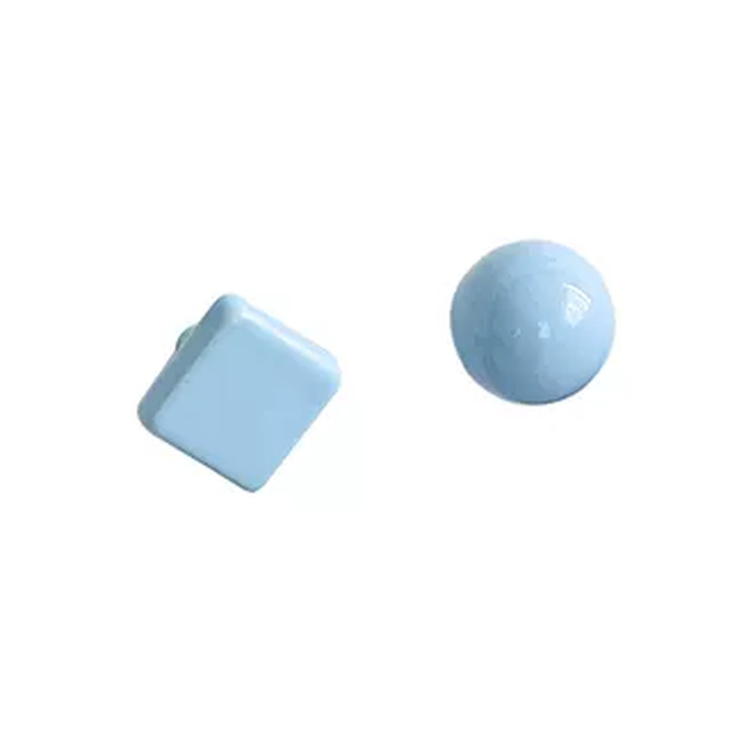 正方形陶瓷衣柜门把手