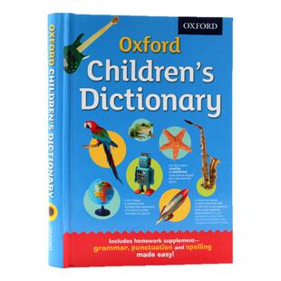 进口英文原版正版 牛津小学英英字词典 Oxford Children's Dictionary全彩精装插图学生专用 牛津英英字典 词汇学习工具书