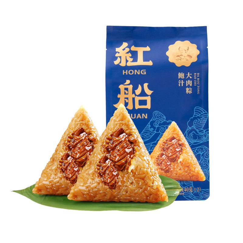 红船鲍汁大肉粽140g*12只