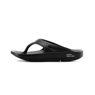 VEEMES新款夏季运动拖鞋简约厚底增高人字拖男女沙滩拖防滑凉拖