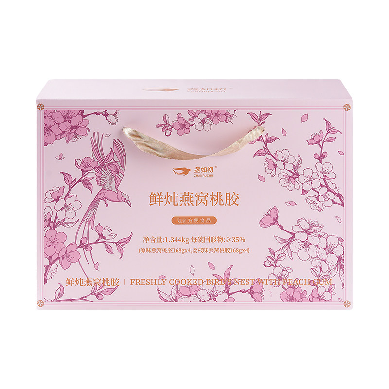 盏如初燕窝桃胶银耳羹即食免煮