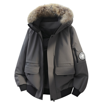 BREAK SHELL户外三防90白鸭绒羽绒服男女冬季保暖滑雪派克服外套