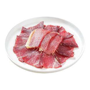 云南特产寻甸回族清真红标牛干巴黄牛风干腌腊晒干六七成干1000g