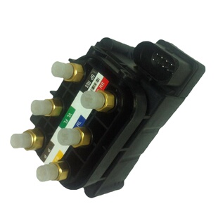 适用奔驰W166 X166 W218 C216打气泵分配阀悬挂压缩机A2123200358