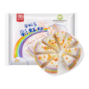 食行者彩虹发糕280g儿童卡通早餐蒸米糕湖北馒头半成品食品旗舰店