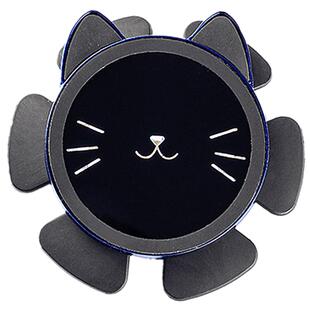 磁片重力车载手机支架磁吸导航旋转支架方向盘手机支架汽车看电视