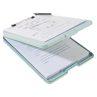 得力写字板夹收纳盒文件夹文件盒