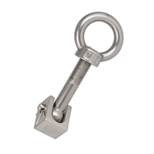 304不锈钢吊环螺母螺丝U槽扣套装人孔罐盖子梅花手柄锁紧螺栓扣件