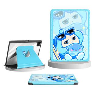 适用苹果ipad平板保护套ipad11代保护壳ipadair7蛋仔派对air6卡通10可爱9旋转ipadpro带笔槽mini5迷你4防摔8