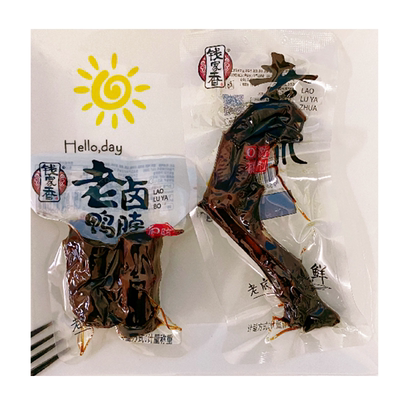 钱家香老卤鸭爪小包熟食卤味鸭脖