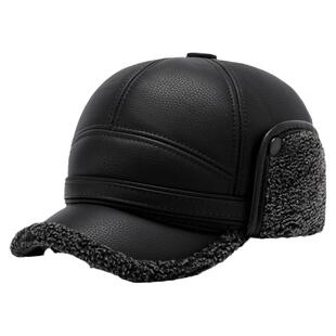 中老年人帽子男士冬季爸爸保暖东北雷锋帽老人爷爷冬天护耳鸭舌帽