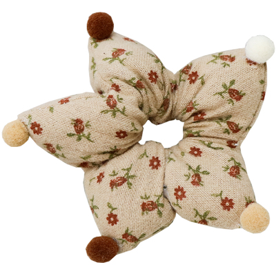 适合发量少丸子头皮筋