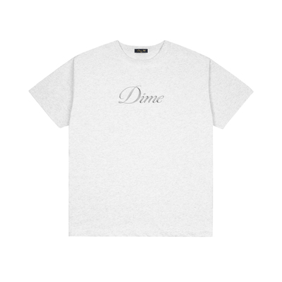 Dime刺绣纯棉宽松百搭短袖