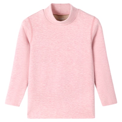 A类抑菌加绒加厚保暖上衣中大童