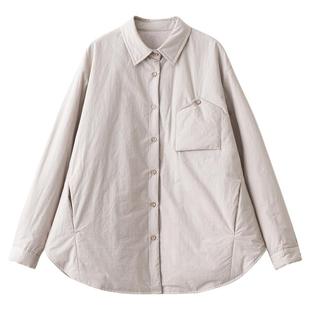 梭家|为你命名|简约通勤匹马棉衬衫新雪丽长袖秋冬女上衣百搭