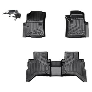 适用15-23款丰田海拉克斯HILUX脚垫防水耐磨TPE脚垫橡胶REVO脚垫