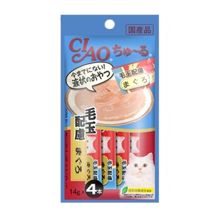 伊纳宝CIAO啾噜液体猫条猫罐头猫咪零食妙好流质肉条术后口炎营养