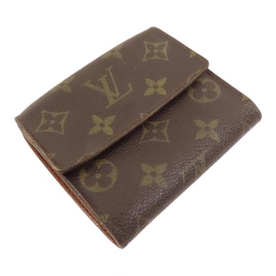 中古LV路易威登男C级85新wallet钱包帆布短钱包棕色正品BRANDOFF