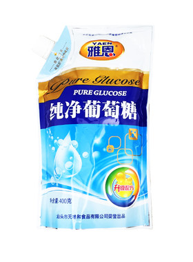 雅恩葡萄糖400g运动葡萄糖粉