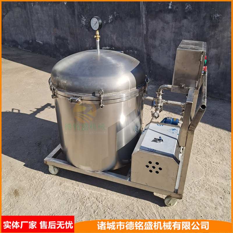 回 滤油管道的残渣分离器 煎炸油不锈钢真空滤油机 滤油机器
